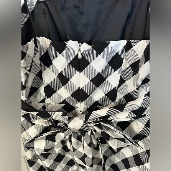 White House Black Market Gingham Picnic Dress - Picture 10 of 11